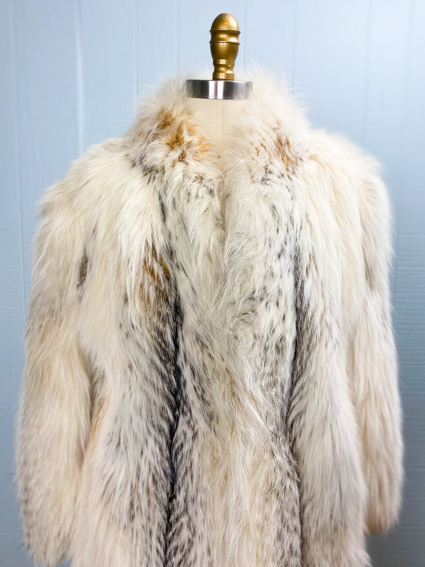 Lynx Fur Knee Length Coat Storfer Bros | S