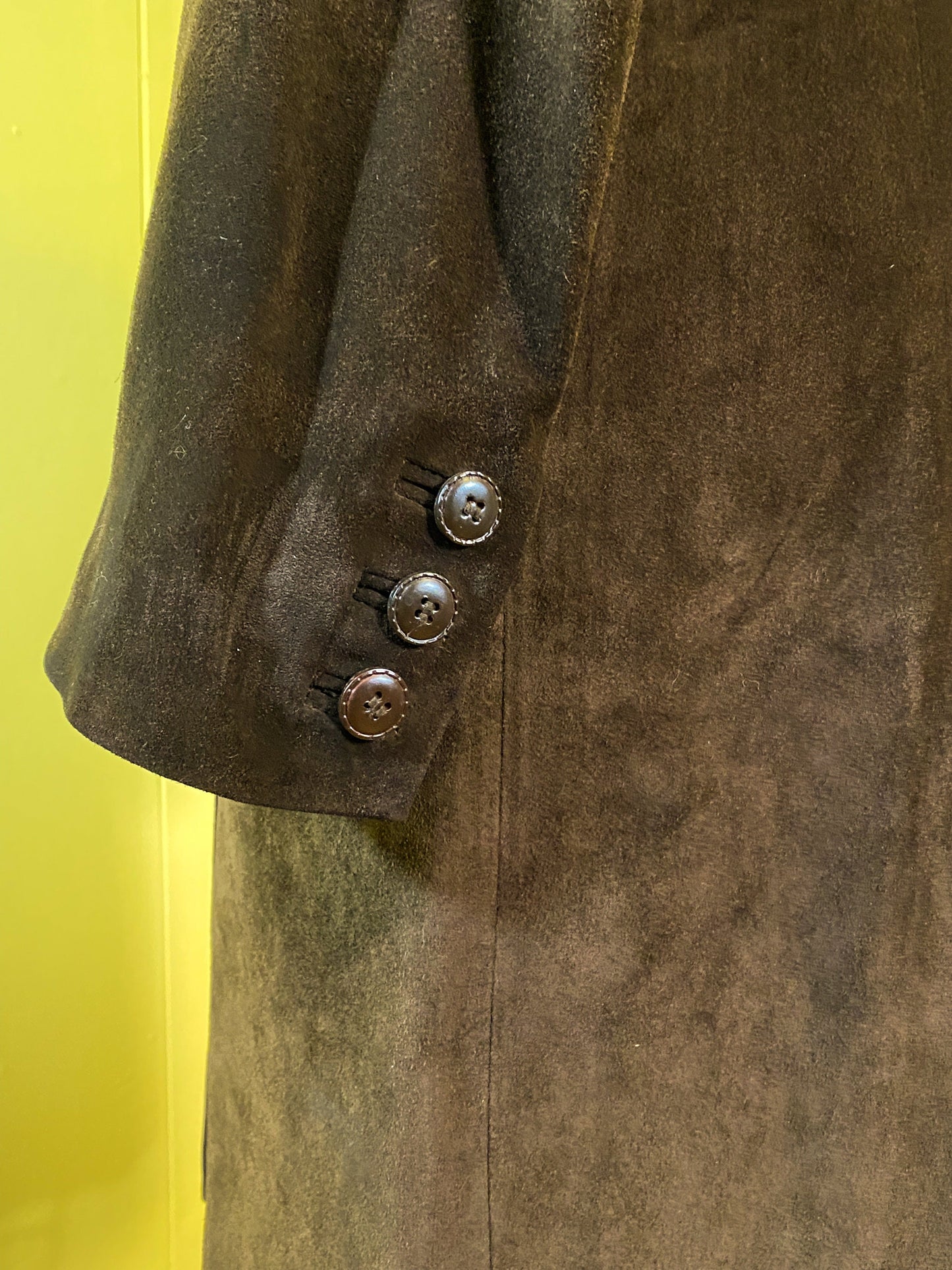 80's Neiman Marcus Brown Suede Jacket | M | Vintage Chocolate Leather Coat